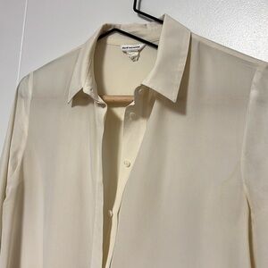 Club monaco silk blouse